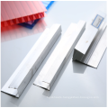 Factory sale Aluminum H accessories polycarbonate profile